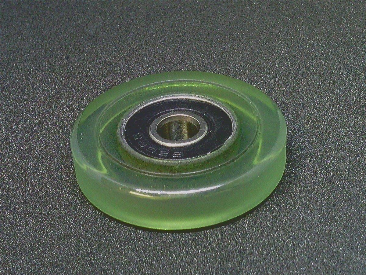 PU6x33x7-2RS Polyurethane Rubber Bearing with tire 6x33x7mm Sealed Miniature - VXB Ball Bearings