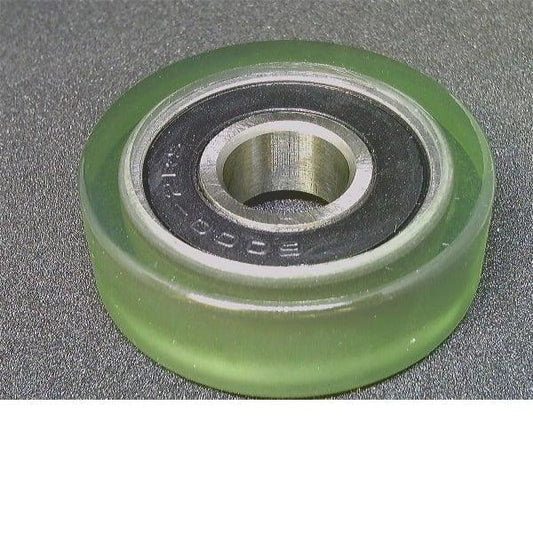 PU8X40X11-2RS Polyurethane Rubber Bearing with tire 8x40x11mm Sealed Miniature - VXB Ball Bearings