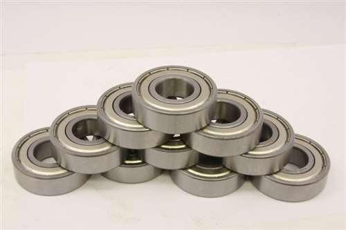 R1-4ZZ 5/64x1/4x9/64 inch Shielded Miniature Bearings Pack of 10 - VXB Ball Bearings