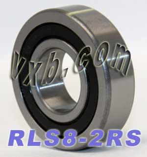 RLS8-2RS Sealed Bearing 1x2 1/4x5/8 inch - VXB Ball Bearings