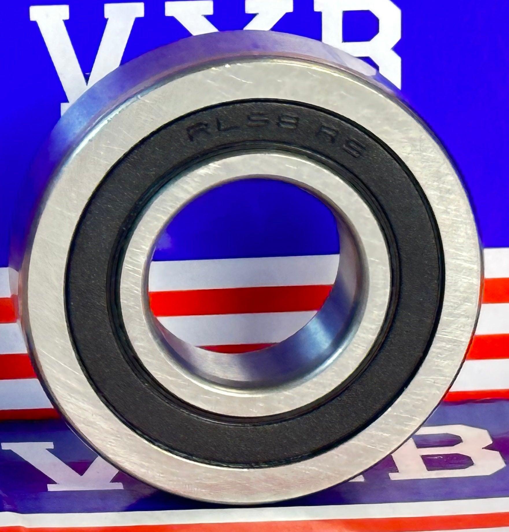 RLS8-2RS1 Radial Ball Bearing Double Sealed Bore Dia. 25.4mm OD 57.15mm Width 15.875mm - VXB Ball Bearings