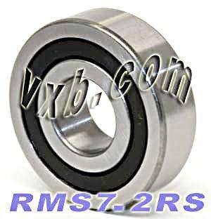 RMS7-2RS Sealed Bearing 7/8x2 1/4x11/16 inch - VXB Ball Bearings