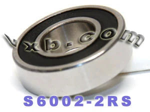 S6002-2RS Stainless Steel Bearing Sealed 15x32x9 - VXB Ball Bearings