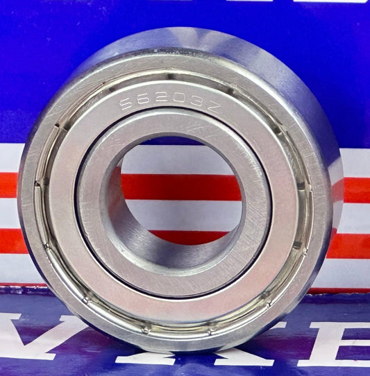 S6203ZZ Bearing High Temperature 500 Degrees 17x40x12 Bearings - VXB Ball Bearings