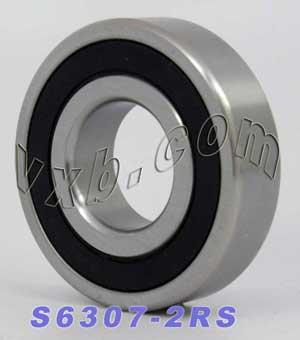 S6307-2RS Stainless Steel Bearing Sealed 35x80x21 - VXB Ball Bearings