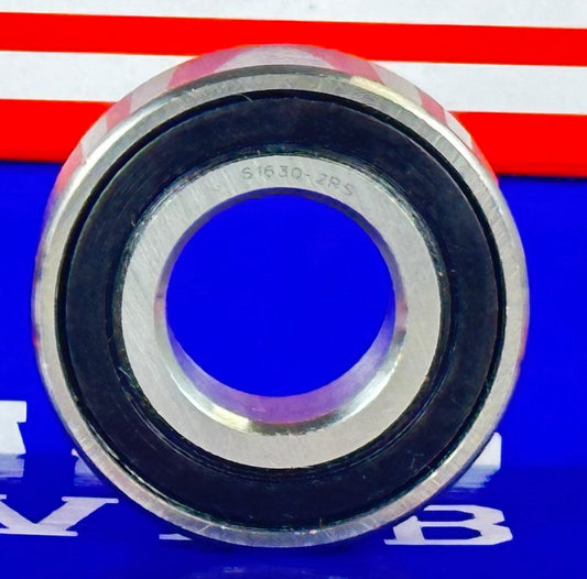 S88630-2RS Bearing Stainless Steel Sealed 3/4x1 5/8x1/2 inch Bearings - VXB Ball Bearings