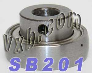 SB201 Bearing 12mm Bore Insert Mounted Bearings - VXB Ball Bearings