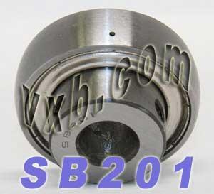 SB201 Bearing 12mm Bore Insert Mounted Bearings - VXB Ball Bearings