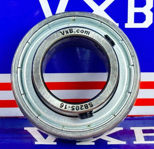 SB205-16 Bearing 1 inch Bore Insert Mounted Bearings - VXB Ball Bearings