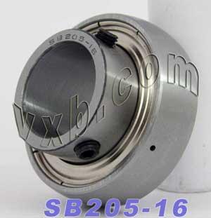 SB205-16 Bearing 1 inch Bore Insert Mounted Bearings - VXB Ball Bearings