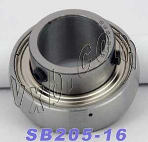 SB205-16 Bearing 1 inch Bore Insert Mounted Bearings - VXB Ball Bearings