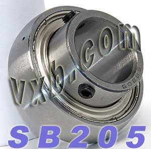 SB205-2RS Bearing 25mm Bore Insert Mounted Bearings - VXB Ball Bearings