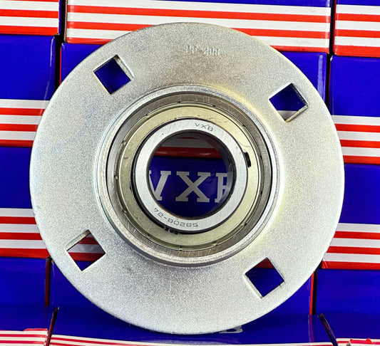 SBPF208-24 Pressed Steel Housing Bearing 4-Bolt Flanged Mounted - VXB Ball Bearings