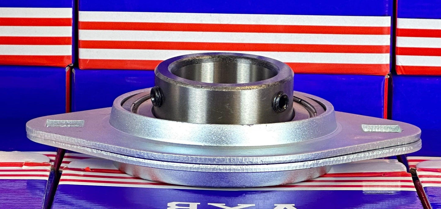 SBPFL208-24 Pressed Steel Bearing 2-Bolt 1 1/2 inch Flanged Mounted - VXB Ball Bearings