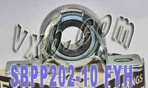 SBPP202-10 FYH Bearing 5/8 Steel pillow type Mounted Bearings - VXB Ball Bearings