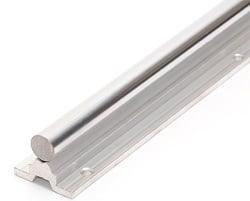 SBR16-350mm 16mm Fully Supported Linear Rail Shaft - VXB Ball Bearings