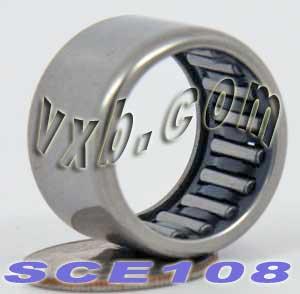 SCE108 Needle Bearing 5/8x13/16x1/2 inch - VXB Ball Bearings