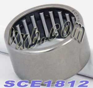 SCE1812 Needle Bearing 1 1/8x1 3/8x3/4 inch - VXB Ball Bearings