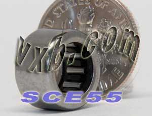 SCE55 Miniature Needle Bearing 5/16x1/2x5/16 inch - VXB Ball Bearings