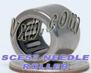 SCE57 Needle Bearing 5/16x1/2x7/16 inch - VXB Ball Bearings