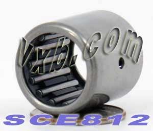 SCE812 Needle Bearing 1/2x11/16x3/4 inch - VXB Ball Bearings