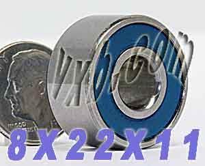 Sealed Ball Bearing 8x22x11 Miniature - VXB Ball Bearings