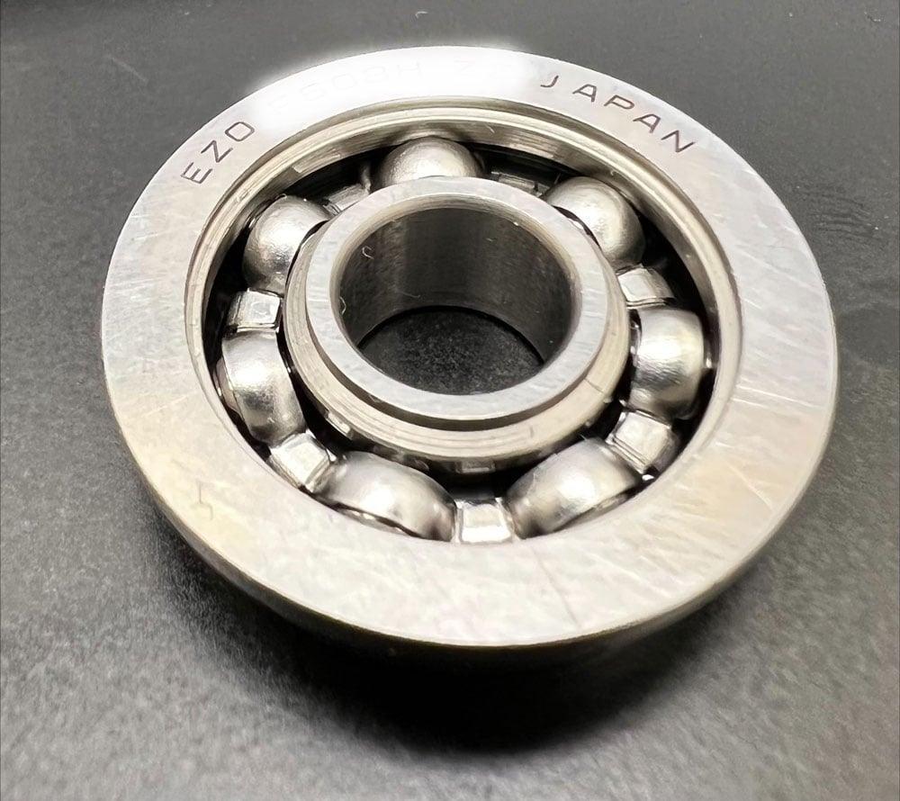 SFRW155 ABEC-3 Flanged Bearing Extended Inner Ring 5/32"x5/16"x7/64" inch EZO Japan - VXB Ball Bearings