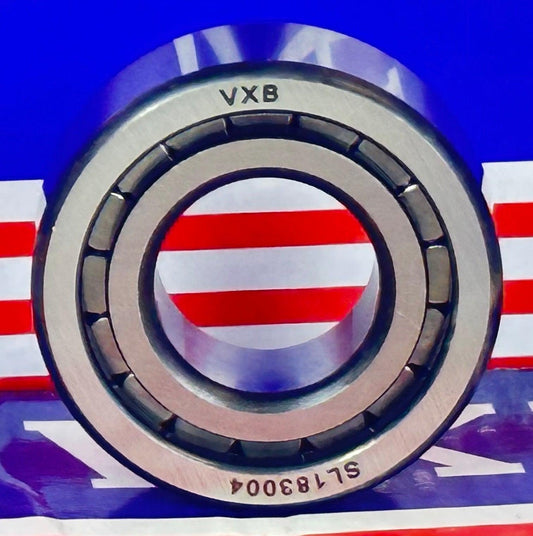 SL183004 Sheave Bearing 2 Rows Full Complement Bearings with Inner Ring 20x42x16mm - VXB Ball Bearings