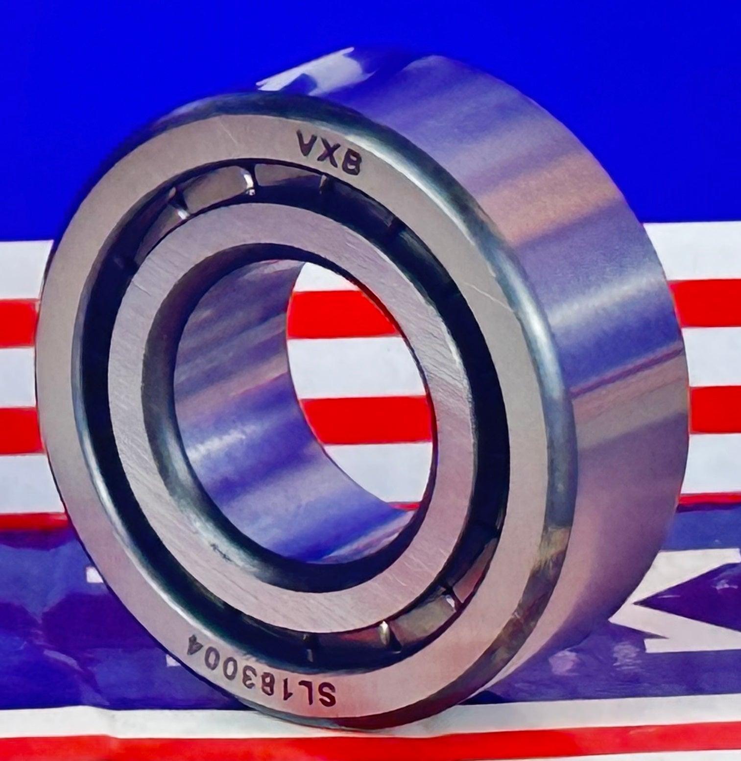 SL183004 Sheave Bearing 2 Rows Full Complement Bearings with Inner Ring 20x42x16mm - VXB Ball Bearings