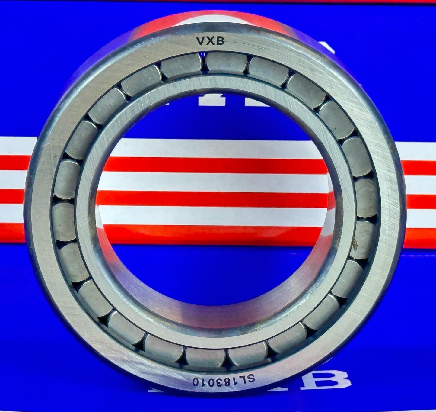 SL183010 Sheave Bearing 2 Rows Full Complement Bearings with Inner Ring 50x80x23mm - VXB Ball Bearings