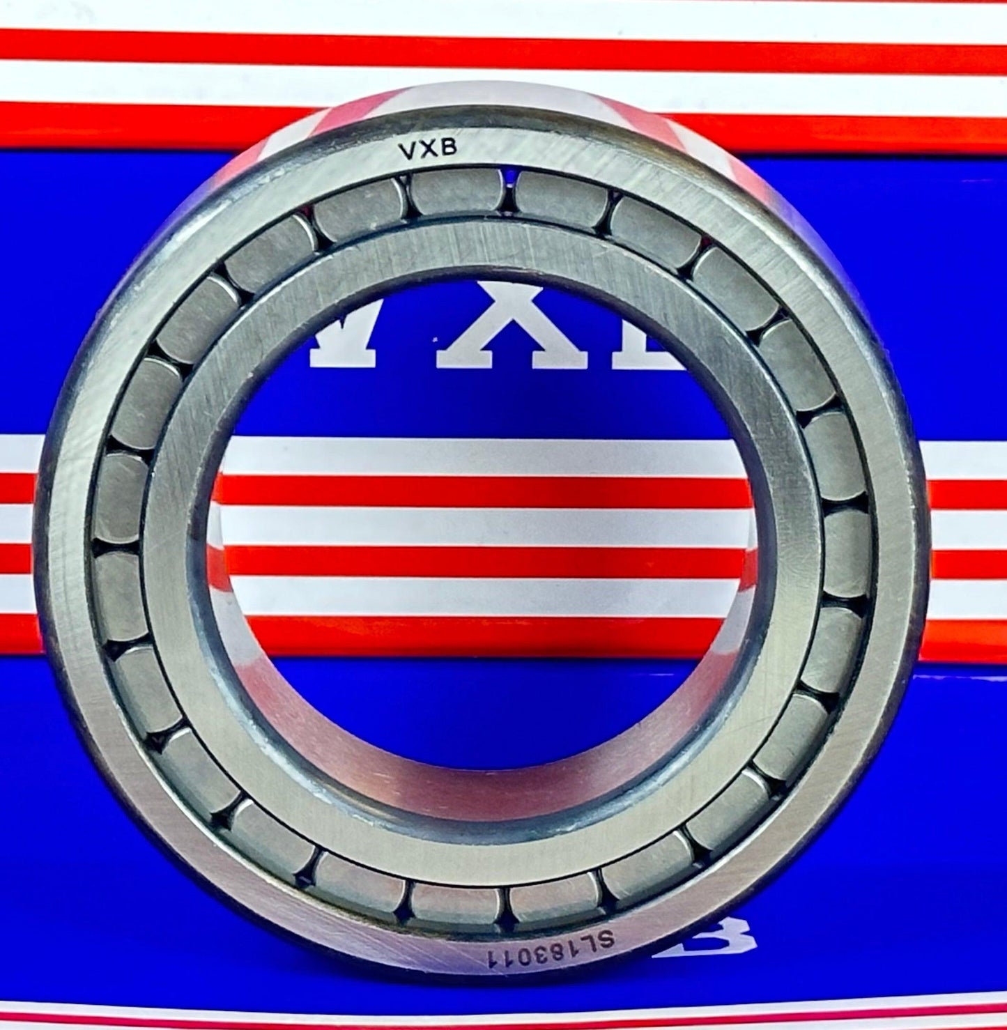 SL183011 Sheave Bearing 2 Rows Full Complement Bearings with Inner Ring 55x90x26mm - VXB Ball Bearings