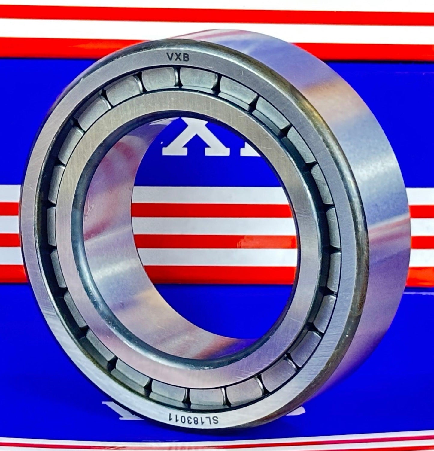 SL183011 Sheave Bearing 2 Rows Full Complement Bearings with Inner Ring 55x90x26mm - VXB Ball Bearings