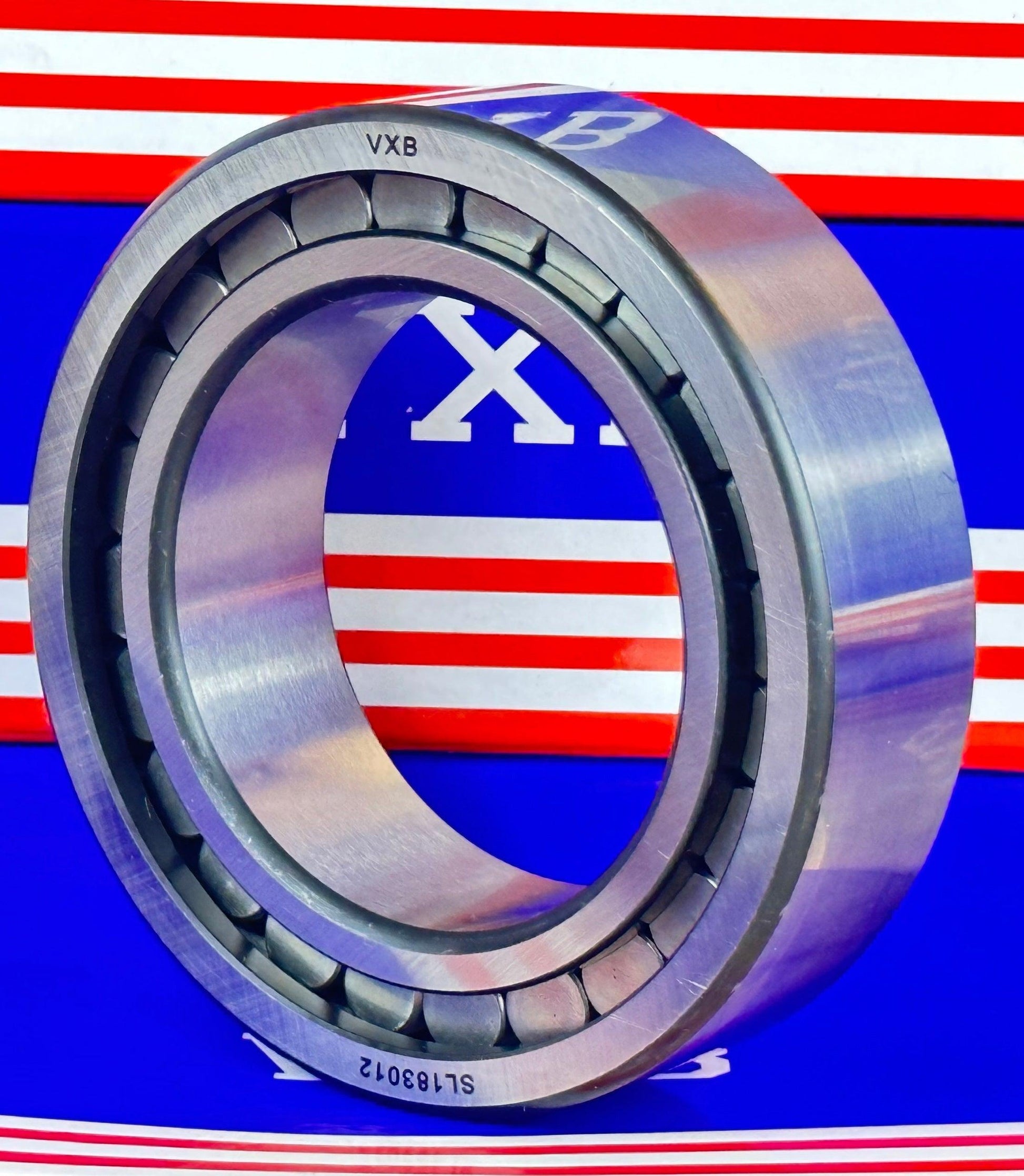 SL183012 Sheave Bearing 2 Rows Full Complement Bearings with Inner Ring 60x90x26mm - VXB Ball Bearings