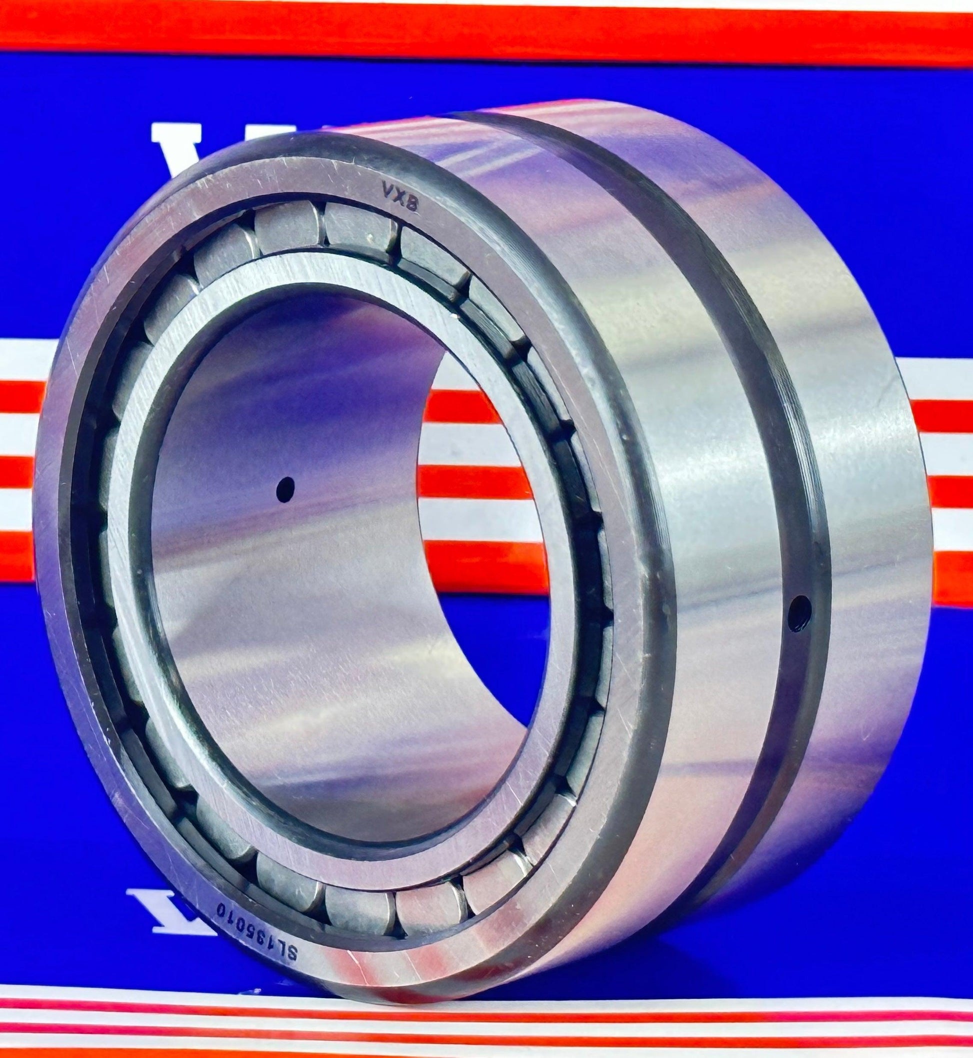 SL185010 Sheave Bearing 2 Rows Full Complement Bearings with Inner Ring 50x80x40mm - VXB Ball Bearings
