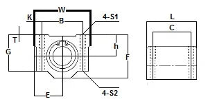 SMA4G NB 4mm Slide Bush Bushings Miniature Motion Linear Bearings - VXB Ball Bearings