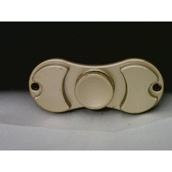 Small Brass color Aluminum Dual Fidget Hand Spinner Toy 42Q - VXB Ball Bearings