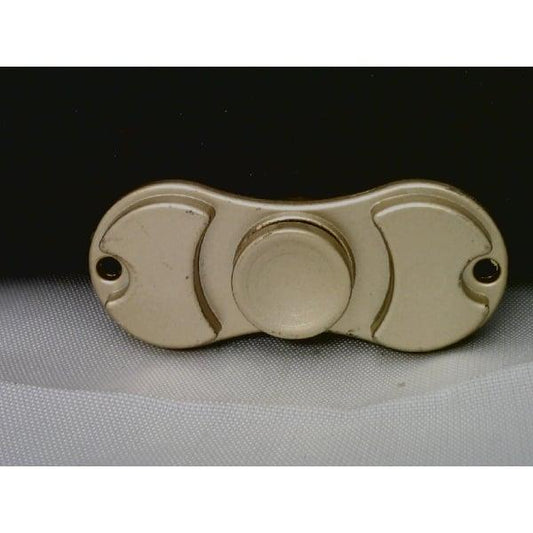 Small Brass color Aluminum Dual Fidget Hand Spinner Toy 42Q - VXB Ball Bearings