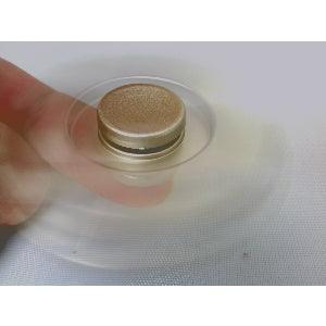 Small Brass color Aluminum Dual Fidget Hand Spinner Toy 42Q - VXB Ball Bearings