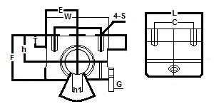SMD16GUU NB 16mm Pillow Block Unit Motion Linear Bearings - VXB Ball Bearings