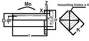 SMK60W 60mm Slide Bush Bushings Motion Linear Bearings - VXB Ball Bearings