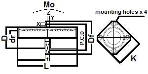 SMKC60GUU NB 60mm Slide Bush Bushings Motion Linear Bearings - VXB Ball Bearings