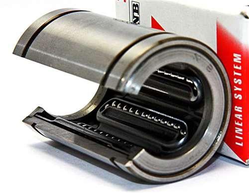 SMS25GUU-OP 25mm Open Slide Bush Ball Linear Motion Bearings - VXB Ball Bearings