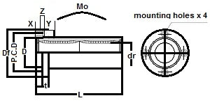 SMSF30WUUE NB 30mm Slide Bush Linear Motion Bushings Bearings - VXB Ball Bearings