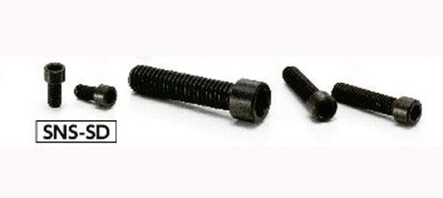 SNS-M10-25-SD NBK Black Socket Head Cap Screws with Small Head - Pack of 10 Made in Japan - VXB Ball Bearings