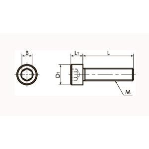 SNSA-M4-20 NBK Hex Socket Head Cap Screws - Aluminum One Screw Made in Japan - VXB Ball Bearings
