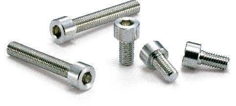 SNSN-M8-25 NBK Hex Socket Head Cap Screws - Nickel - One Screw Made in Japan - VXB Ball Bearings