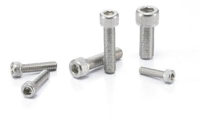 SNSS-M2.5-6-SD-NBK Hex Socket Head Cap Screws with Fine Pitch Thread pack of 10 - VXB Ball Bearings