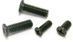 SNZ-M2-5-TBZ-NBK 5mm Length Pan Head Machine Screws for Precision Instruments - VXB Ball Bearings