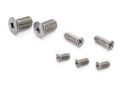 SNZFS-M2-6-NBK 6mm Long Cross Recessed Flat Head Machine Screws for Precision Instruments - VXB Ball Bearings