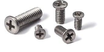 SNZT-M2-4-NBK 4mm Titanium Pan Head Machine Screws for Precision Instruments - VXB Ball Bearings
